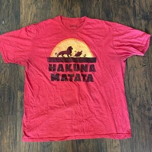 Disney Hakuna Matata Lion King Shirt